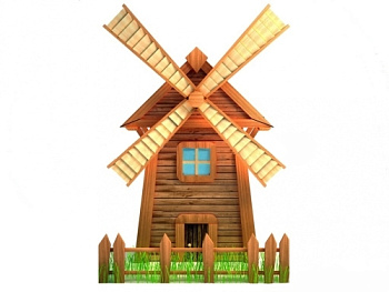 Театральная декорация Мельница