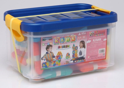 Магнитный конструктор 80 деталей