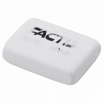 Ластик FACTIS 80 RC (Испания), 28х20х7 мм, белый, прямоугольный, CNF80RC