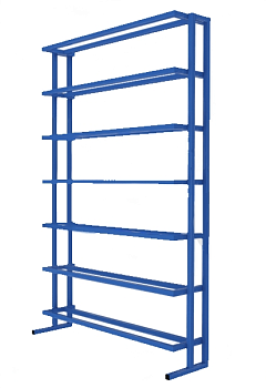 Стеллаж для хранения мячей на 30 штук