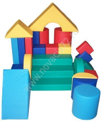 Мягкий модуль детский Трансформер-Т24, 24 элемента