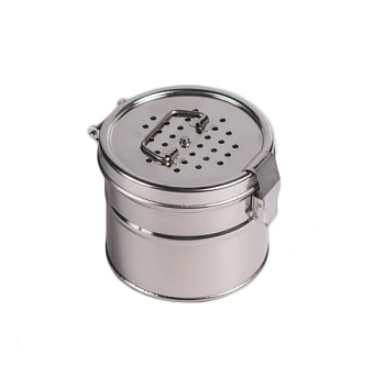 Коробка стерилизационная круглая с фильтрами КСКФ-3