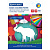 Цветная бумага А4 офсетная, ВОЛШЕБНАЯ, 16 листов 10 цветов, на скобе, BRAUBERG, 200х275 мм, "Чудеса", 129921