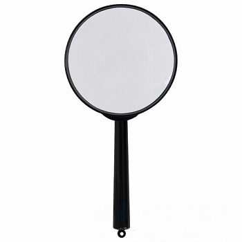 Лупа просмотровая BRAUBERG, диаметр 60 мм, увеличение 6, 451799