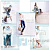Тетрадь А5, 48 л., ПЗБМ, скоба, клетка, Soft Touch, фольга, "Молодежка" (5 видов), 028788
