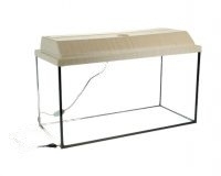 Аквариум прямоугольный в живой уголок (85 литров, с крышкой)