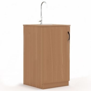 Тумба-мойка с сантехникой