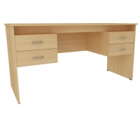 Стол для преподавателя двухтумбовый, 1500х600х760 мм