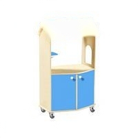 Мобильная игровая зона Магазин, 600(1400)х500х1100 мм