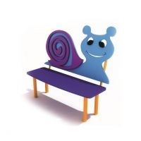 Детская скамья с фигурной спинкой, 1200х350х900 мм
