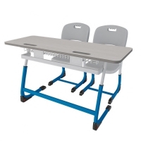 Комплект ученической мебели Smarty двухместный, регулируемый