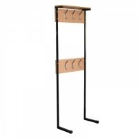 Вешалка гардеробная пристенная (3-11 мест)