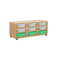 Система хранения подкатная, 3 деления