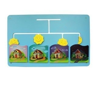 Панель детская игровая Время суток