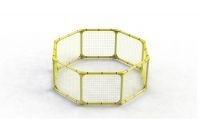 Манеж детский, восьмиугольный (пластик)