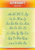 Стенд Алфавит, 0,7х1 м