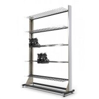 Стеллаж для хранения коньков и роликов односторонний