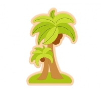 Настенная декорация Пальма