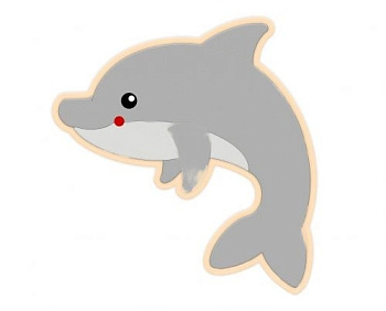 Настенная декорация Дельфин