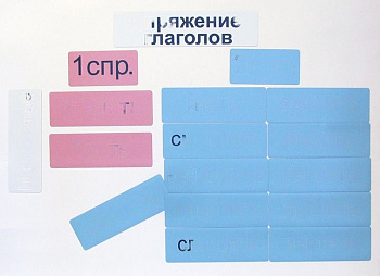 Магнитный набор Спряжение глаголов