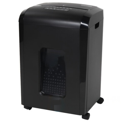 Уничтожитель (шредер) BRAUBERG 1525X, 4 уровень секретности, фрагменты 4х40 мм, 15 листов, 25 л, 532151