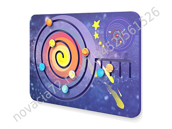 Панель детская игровая дидактическая Солнечная система