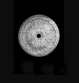 Гипсовая модель Розетка круглая малая