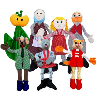 Кукольный театр Репка (7 ростовых кукол)