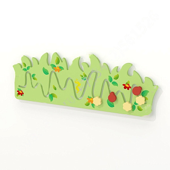 Панель детская игровая Травка