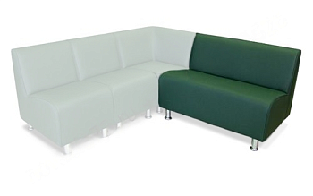 Секция двухместная Грасиан 2С (1070х700х750 мм)