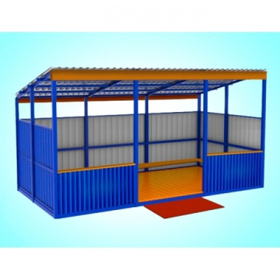 Веранда на металлокаркасе