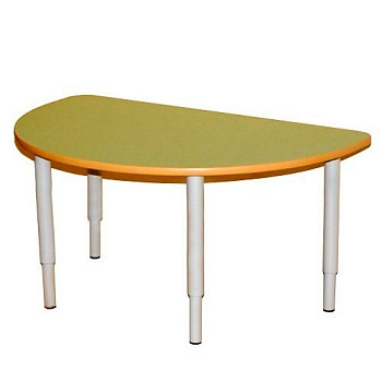 Стол детский регулируемый ПОЛУКРУГ ЛДСП 1100х550х400-580 мм (0-3 р. гр.)