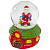 Фигурка сувенирная "Снежный шар ДЕД МОРОЗ" полистоун/стекло, диаметр 45 мм, Т-9869