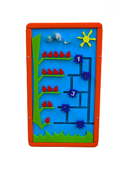 Развивающая игровая Панель детская Учись считать от 1 до 5