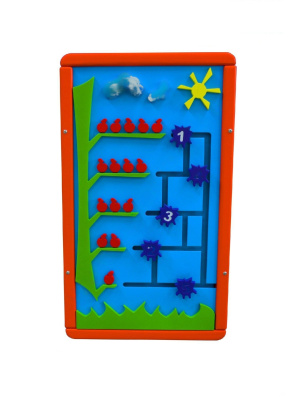 Развивающая игровая Панель детская Учись считать от 1 до 5