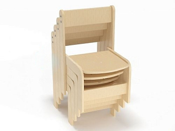 Стул детский штабелируемый (МИН.ЗАКАЗ ОТ 11 ШТ.)