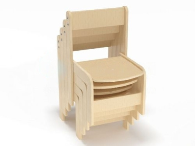 Стул детский штабелируемый (МИН.ЗАКАЗ ОТ 11 ШТ.)