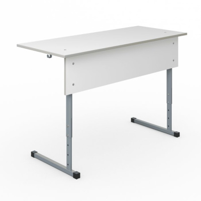 Стол ученический Комфорт 2-местный регулируемый (ЛДСП) 3-7г.р. прям.