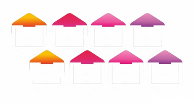 Комплект из 8-ми стендов  Соты для проекта НаукоЛаб