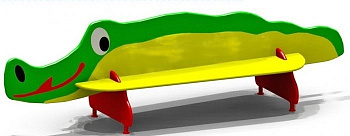 Скамейка Крокодил