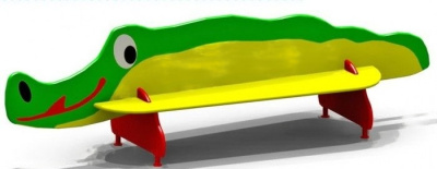 Скамейка Крокодил