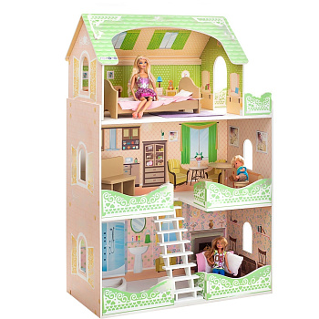 Кукольный домик "Луиза Виф" (с мебелью)