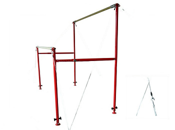 Брусья женские разноуровневые на растяжках