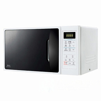 Микроволновая печь SAMSUNG ME83ARW/BW, объем 23 л, мощность 800 Вт, электронное управление, белая