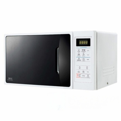 Микроволновая печь SAMSUNG ME83ARW/BW, объем 23 л, мощность 800 Вт, электронное управление, белая