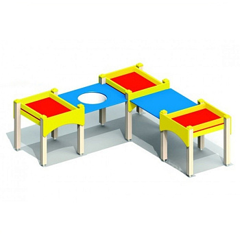 Стол-песочница, 3100х3075х830 мм