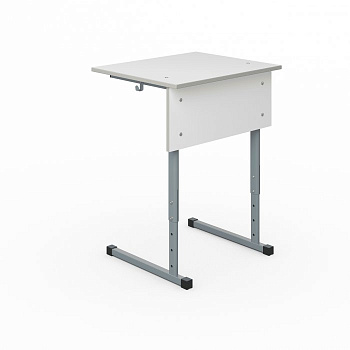 Стол ученический Комфорт 1-местный регулируемый (ЛДСП) 3-7г.р. прям.