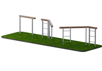 Элемент полосы препятствий Разрушенный мост