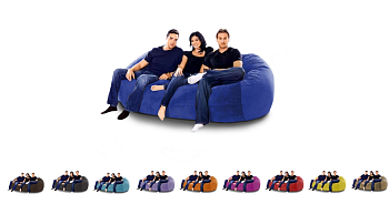 Бескаркасный диван 90х200 см