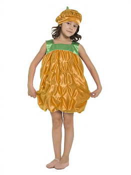 Детский карнавальный костюм Ананас (рост от 98 до 122 см)
